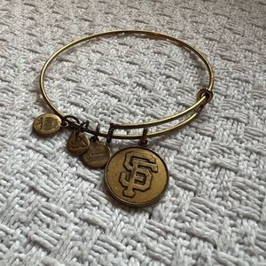 Alex and Ani San Francisco Giants Good Bracelet with Charm